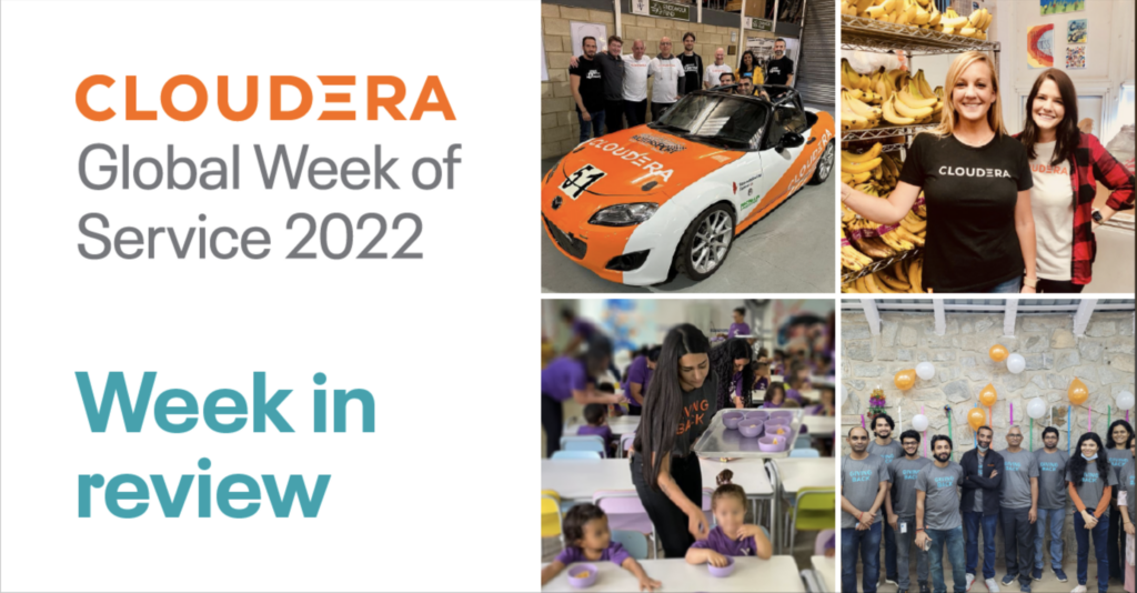 Read more about the article World Week of Service 2022: 430+ Clouderans Interact for Good!
