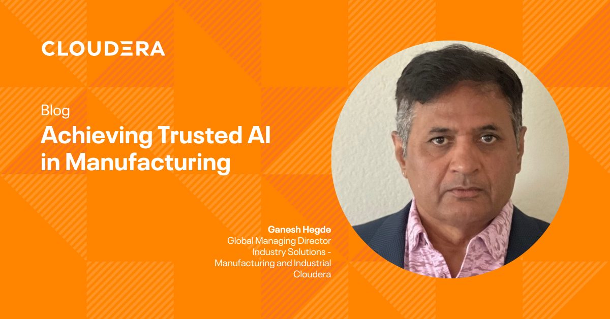 Reaching Trusted AI in Manufacturing